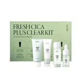 NACIFIC Fresh Cica Plus Clear Kit - 1set (4 items)